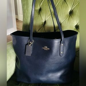 Coach Leather Tote
